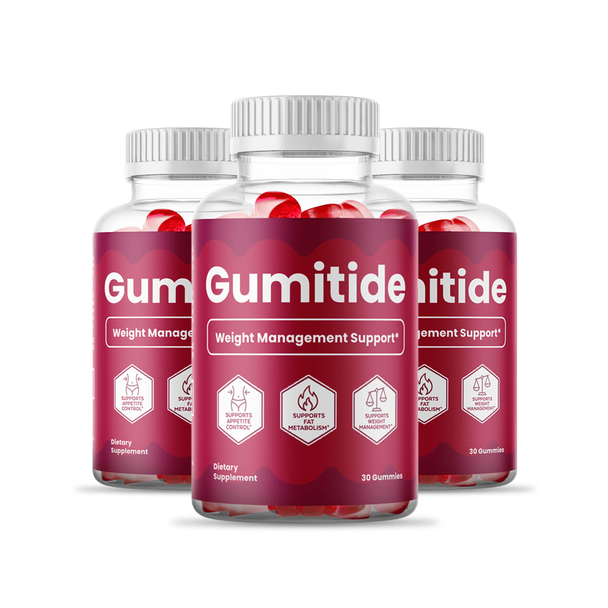 Gumitide 3 bottle kit